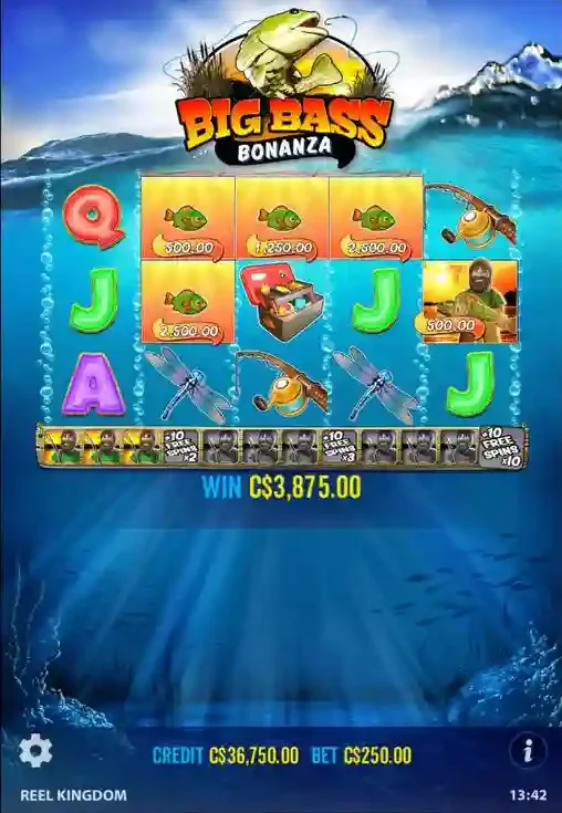 Big Bass Bonanza Screenshot 3